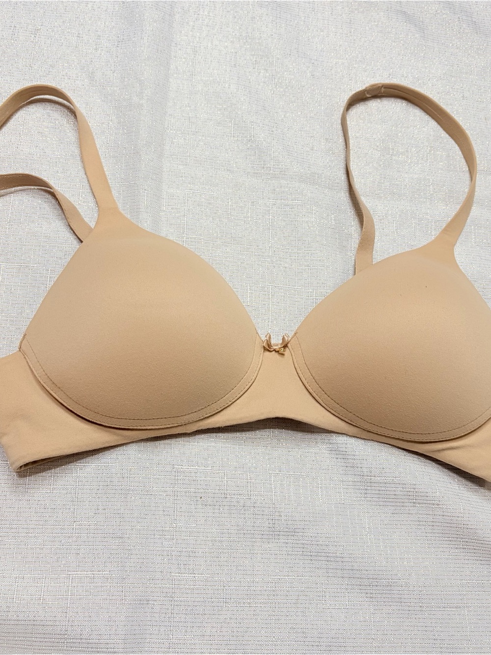 Soma Smooth Molded Wireless Bra- Nude / Beige 34A
